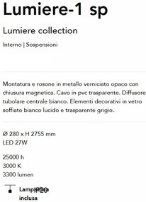 Lustra/Pendul LED design modern Lumiere-1 sp