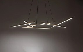 Lustra LED suspendata cu telecomanda Severine