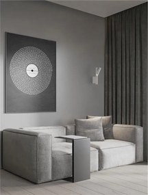 Aplica cu spot LED directionabil stil minimalist ARCO alb