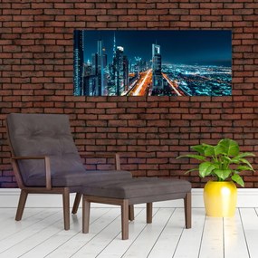 Tablou - Noaptea la Dubai (120x50 cm)
