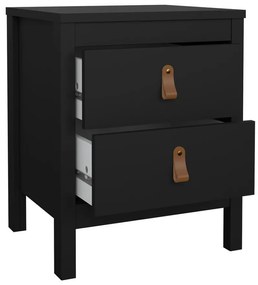 Noptieră Real, negru