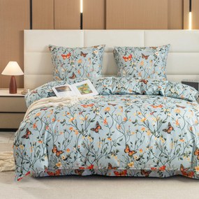 Lenjerie de pat din microfibra MONARCH WINGS  albastru deschis Dimensiune lenjerie de pat: 70 x 90 cm | 140 x 200 cm