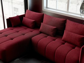 Colțar extensibil dumonde cu ladă de depozitare si sezut confortabil din spuma high-density, Malta Enjoy Winery 235x185 cm