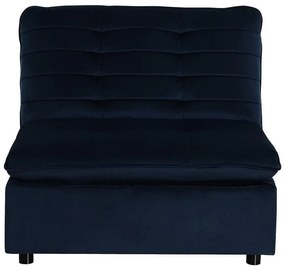 Fotoliu modular Riverton L104Albastru, 84x94x94cm, Tapiterie, Picioare: Plastic