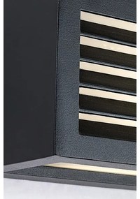 Aplică LED de exterior Rabalux 77100 LUBLIN LED/10W/230V IP54 negru