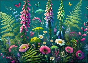 Tablou - Flori de câmp (70x50 cm)