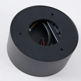 Brilagi - Plafonieră LED pentru baie FORIS LED/9W/230V Ø 9 cm, negru, IP44