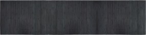 vidaXL Covor dreptunghiular, gri, 70x300 cm, bambus
