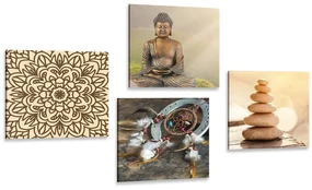 Set tablouri Budha armonic