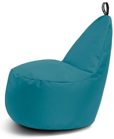 Fotoliu puf pentru copii turcoaz Lull M – So Soft?