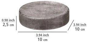 Săpunieră argintie din ceramică Rivara – Wenko