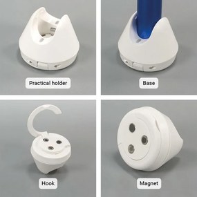 Garthen LED lampă de camping, impermeabil, albastru, 30 cm