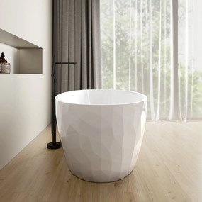 Cada freestanding compozit 3D, ovala 167 x 82 cm, Foglia Ovale
