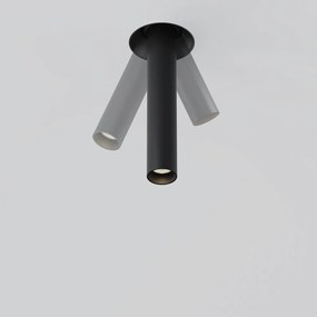 Spot LED incastrabil rotativ retractabil Focus T negru