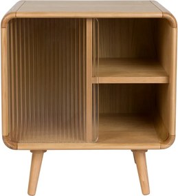 Măsuță auxiliară din lemn masiv 40x50 cm Rise – Zuiver