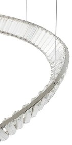 Lustra LED casa scarii design deosebit CHARMES 1A crom