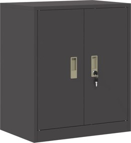 vidaXL Dulap de depozitare Negru 60 x 40 x 70 cm Oțel