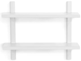 Raft alb etajat din metal 60 cm Hola – Spinder Design