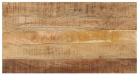 Masa de bar, 112x60x108 cm, lemn de mango nefinisat 1, lemn de mango nefinisat