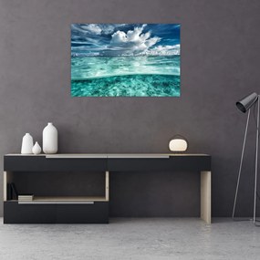 Tablou - privire sub nivelul mării (90x60 cm)