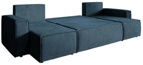 Colțar Copenhagen L  (negru + marin). 1098895