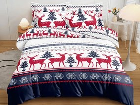 Lenjerie de pat din microfibra FROSTIA alba Dimensiune lenjerie de pat: 70 x 80 cm | 140 x 200 cm