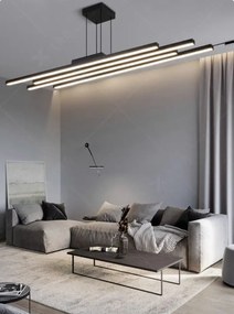 Lustra LED G4038 – 74W, cu telecomanda, ~6.600 lumeni, 3 temperaturi de culoare