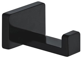 Suport de perete pentru prosoape OMNIRES DA70110BL DARLING negru semimat