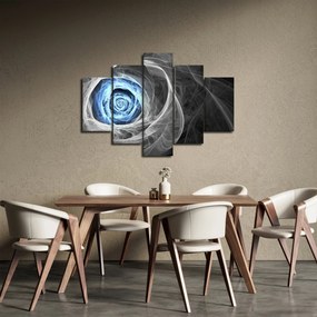Tablou - Abstract Rose Blue (150x105 cm)