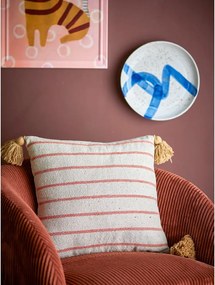 Pernă decorativă din bumbac reciclat 45x45 cm Eviaya – Bloomingville