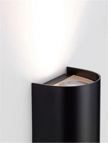 Aplica iluminat exterior ambiental IP65 YORK L negru