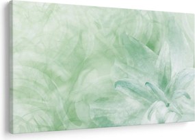 Tablou - Floare verde (90x60 cm)