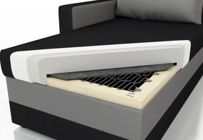 Supermobel Canapea în formă de U INSIGNIA, 286x146, Sawana, sawana05_01, gri/crem