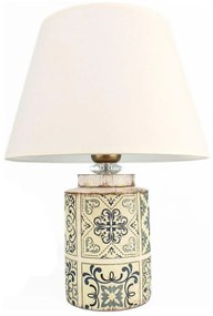 Lampă de masă RAMZES 1xE27/40W/230V albă