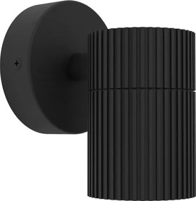 Eglo 902037 - Aplica de perete pentru exterior TOMELLOSO, 1x GU10/28W/230V, IP44, negru