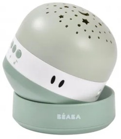 Beaba PIXIE - Proiector muzical USB/5V, 1300 mAh, verde