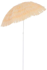 Umbrelă Outsunny Portabilă pentru Plajă/Grădină, Rezistentă la Apă, Ușor de Transportat, Ideală pentru Exterior | Aosom Romania