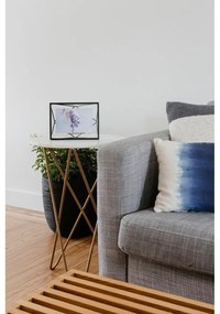 Ramă foto neagră de masă/ de perete din metal 20x15 cm Prisma – Umbra