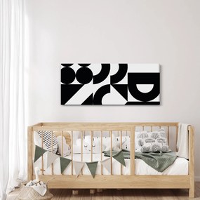 Tablou - Abstracție geometrică N⁰2 (120x50 cm)