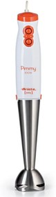 Blender manual Ariete PIMMY 0881/00, 200W, 2 viteze, Otel inoxidabil, Alb/Portocaliu