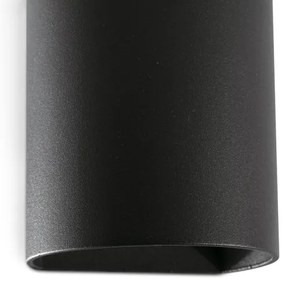 Aplică FARO 40523 SOLE 1xGU10/8W/230V negru rotund