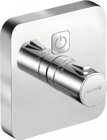 Baterie dus incastrata Kludi Push termostatata crom
