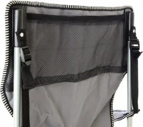 Scaun pliabil pentru pescuit, gri