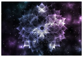 Tablou - Mandala Lotus în spațiu (90x60 cm)