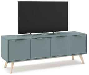 Comodă TV verde/gri 140x53 cm Pisco – Marckeric