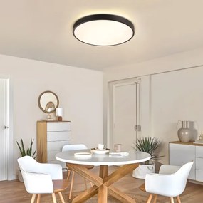 Brilagi - Corp de iluminat LED reglabil GLASS POOL DOUBLE LED/60W/230V 50 cm negru + telecomandă