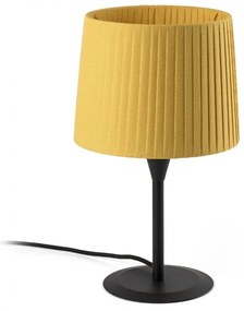 Veioza / Lampa de masa moderna design elegant SAMBA negru/galben 64311-39