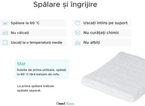 Prosop SOFT 50 x 100 cm crem, 100% bumbac