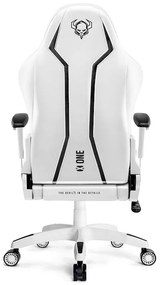 Scaun De Gaming Diablo X-One 2.0 Normal Size: Alb-Negru Diablochairs