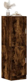 vidaXL Dulap de bucătărie, stejar fumuriu, 38x41,5x131,5 cm, lemn